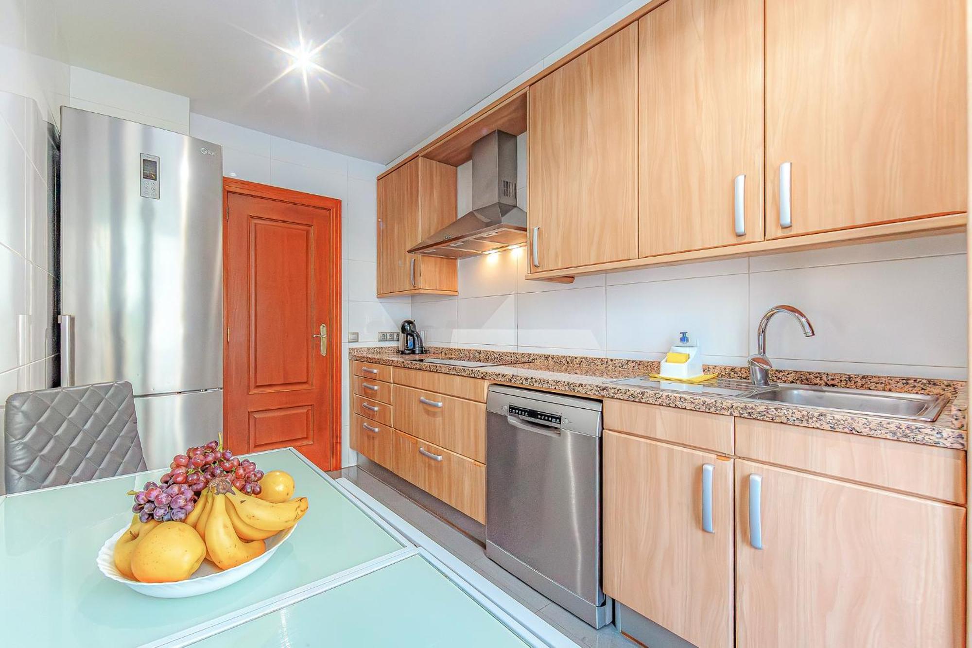 Ocean View Family Apartment In Playa La Arena Puerto de Santiago  Eksteriør billede