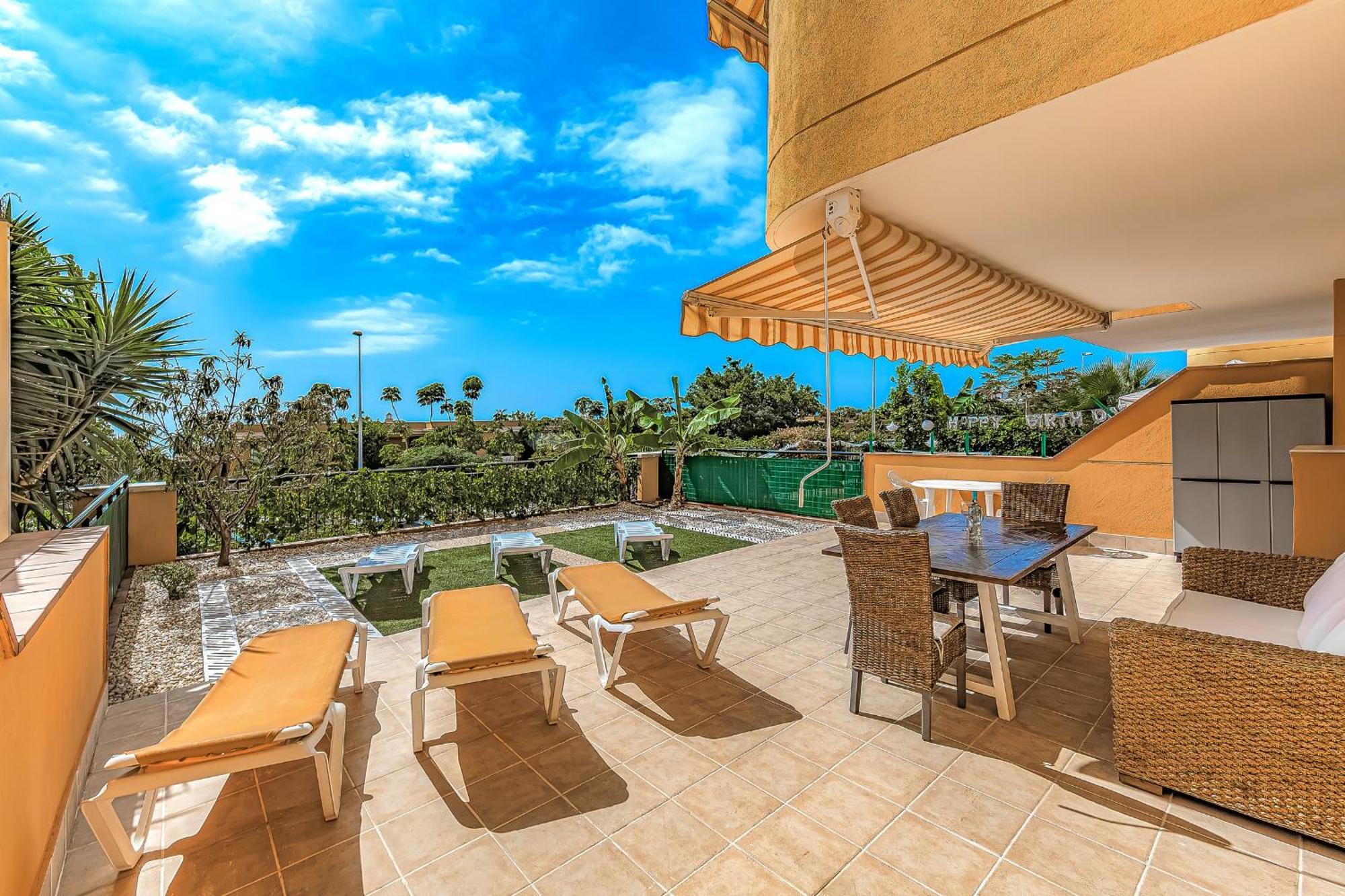 Ocean View Family Apartment In Playa La Arena Puerto de Santiago  Eksteriør billede